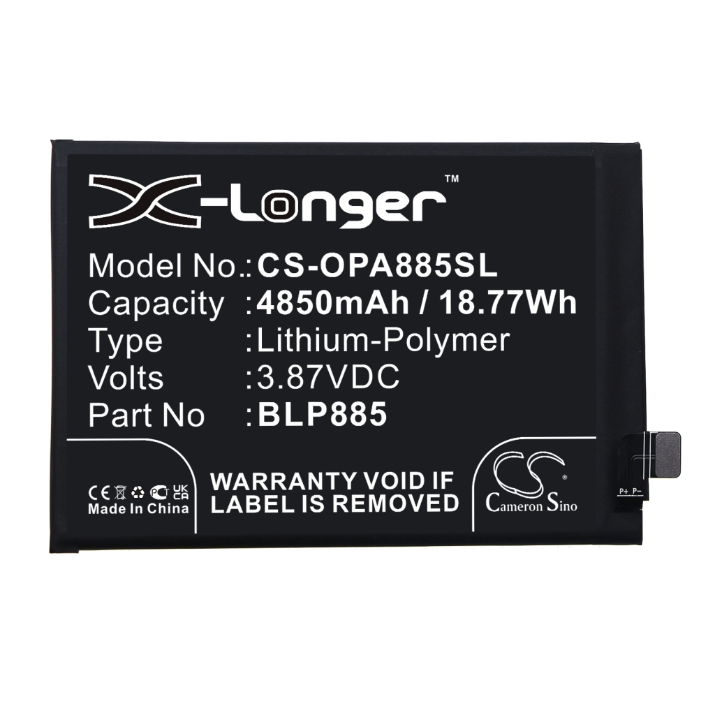Batterie de téléphone portable OPPO CS-OPA885SL