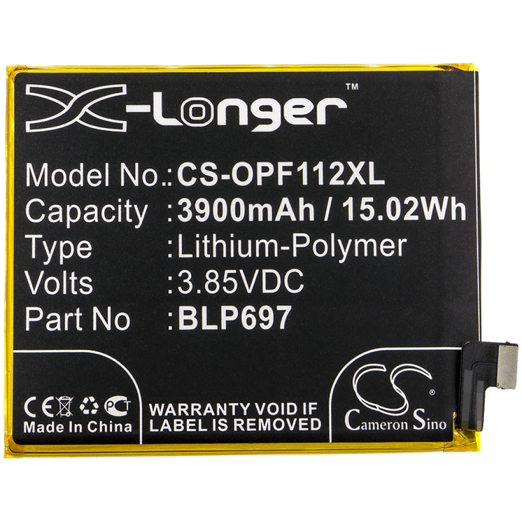 Batterie de téléphone portable OPPO CS-OPF112XL