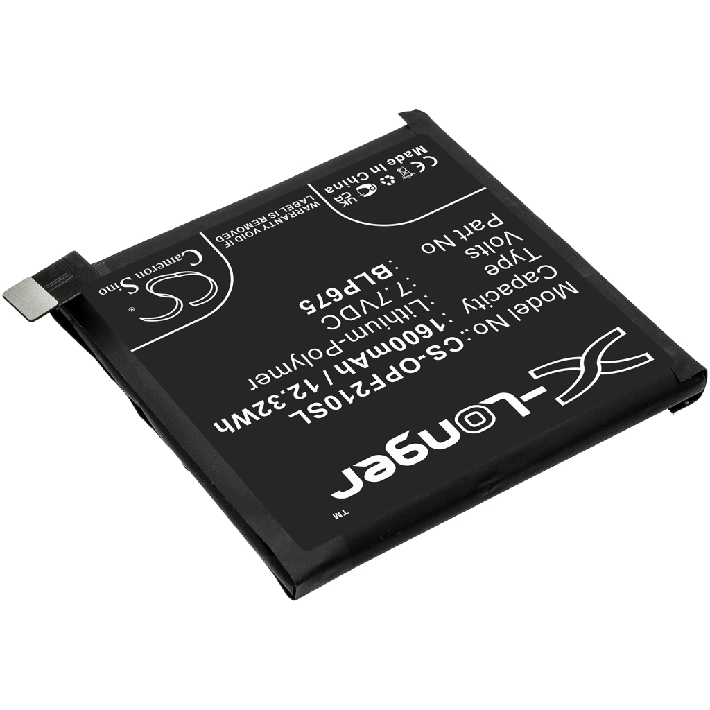 Batterie de téléphone portable OPPO CS-OPF210SL
