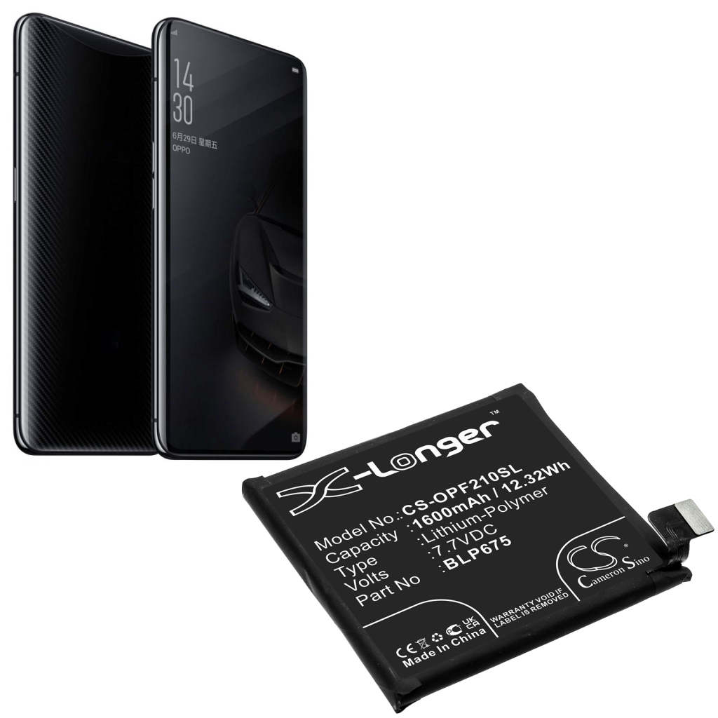 Batterie de téléphone portable OPPO CS-OPF210SL
