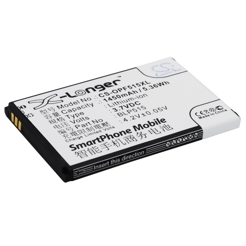 Batterie de téléphone portable OPPO CS-OPF515XL