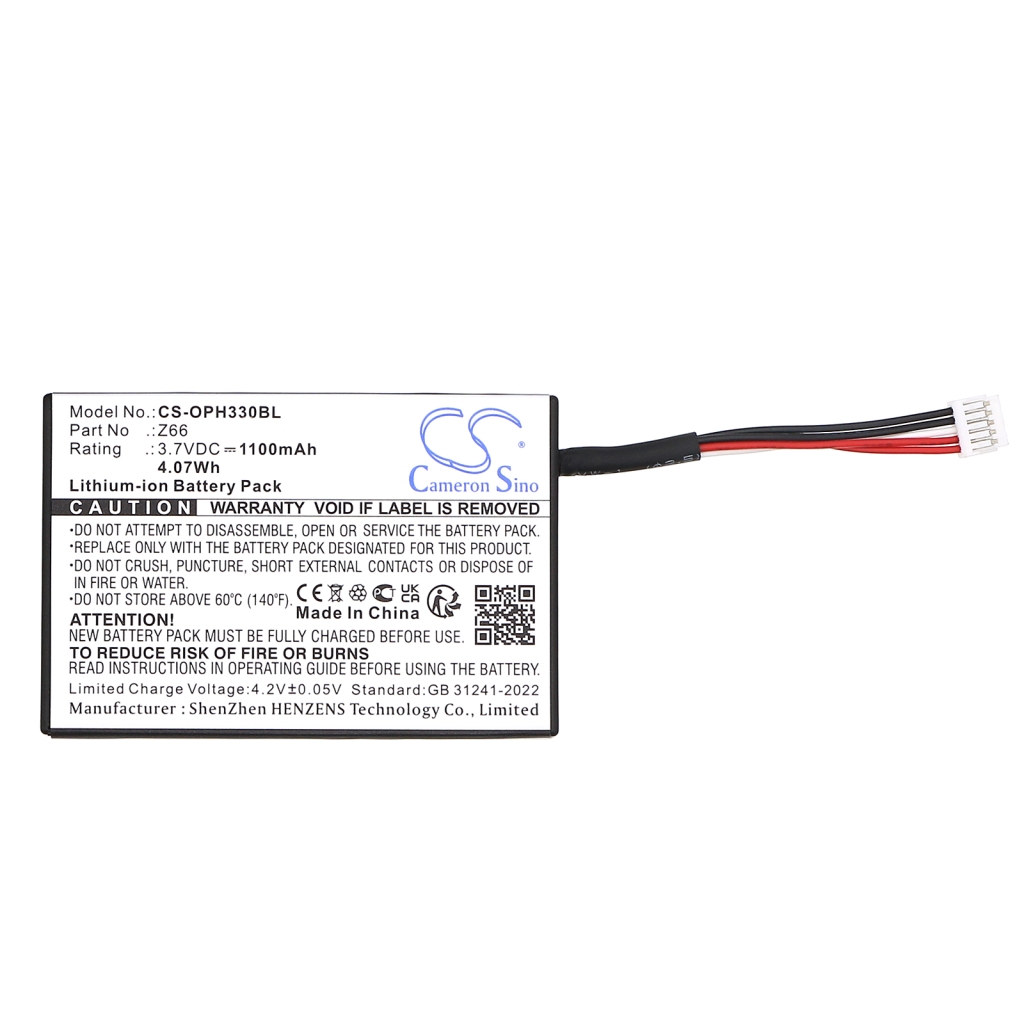 Batteries Remplace Z66