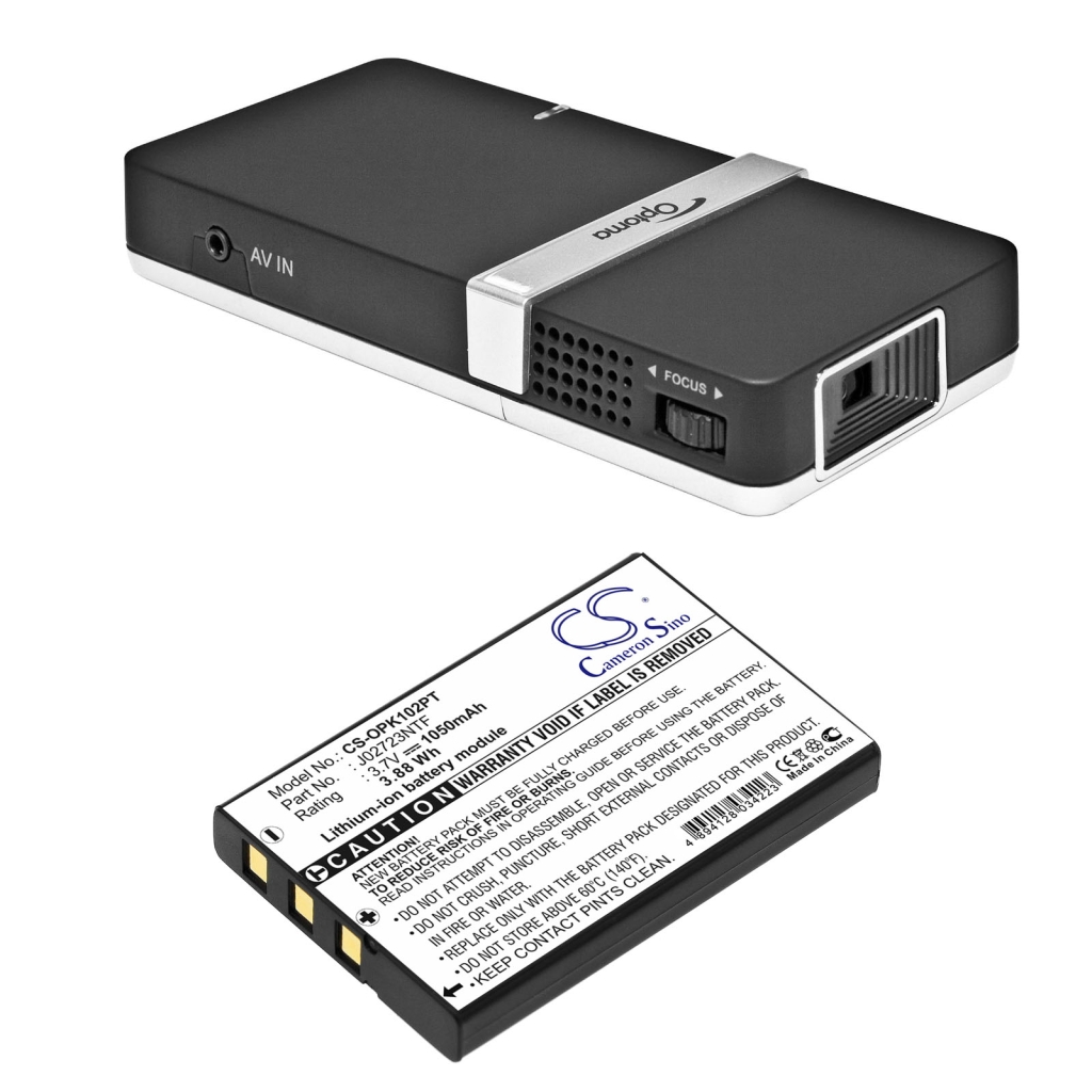 Beamer Akkus Optoma CS-OPK102PT