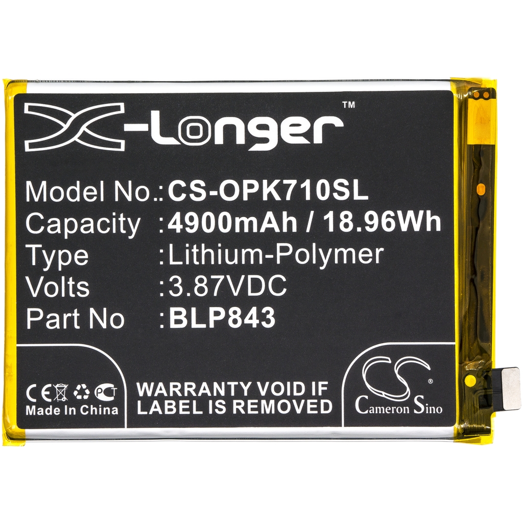Batterie de téléphone portable OPPO CS-OPK710SL