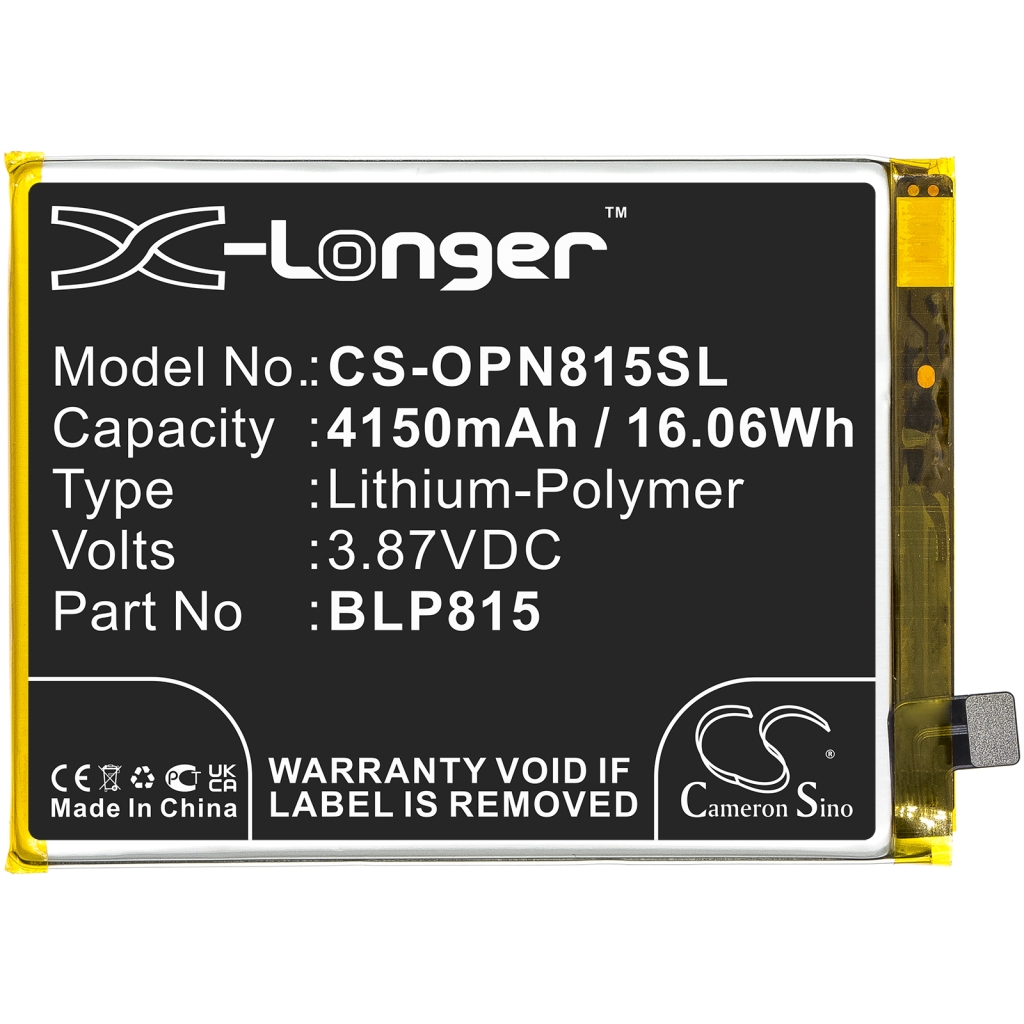 Batterie de téléphone portable Oneplus CS-OPN815SL