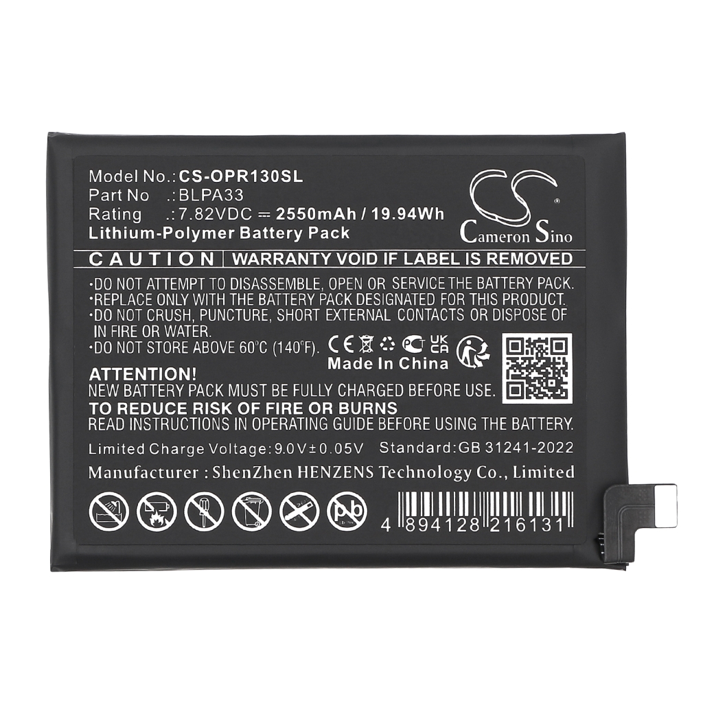 Handy Akkus Oneplus CS-OPR130SL