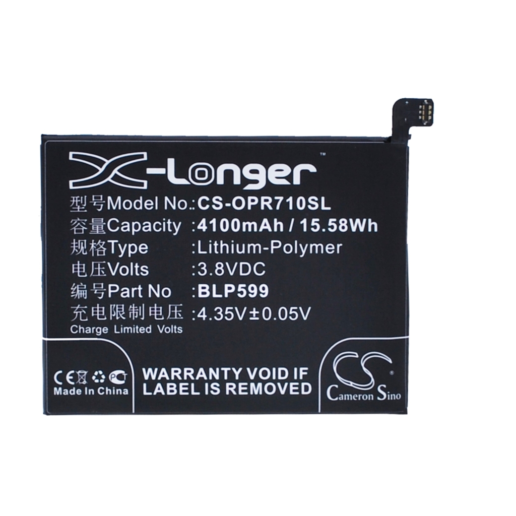 Batterie de téléphone portable OPPO CS-OPR710SL