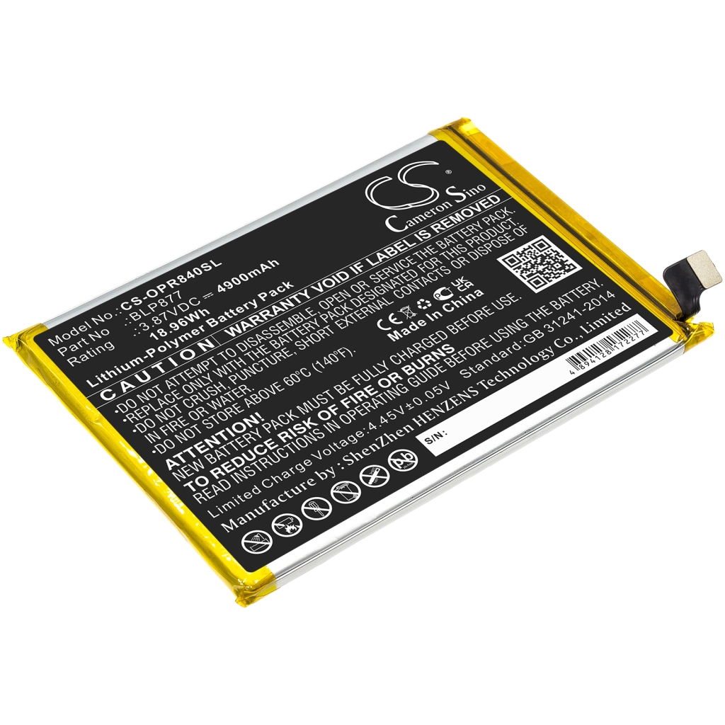 Batterie de téléphone portable OPPO CS-OPR840SL