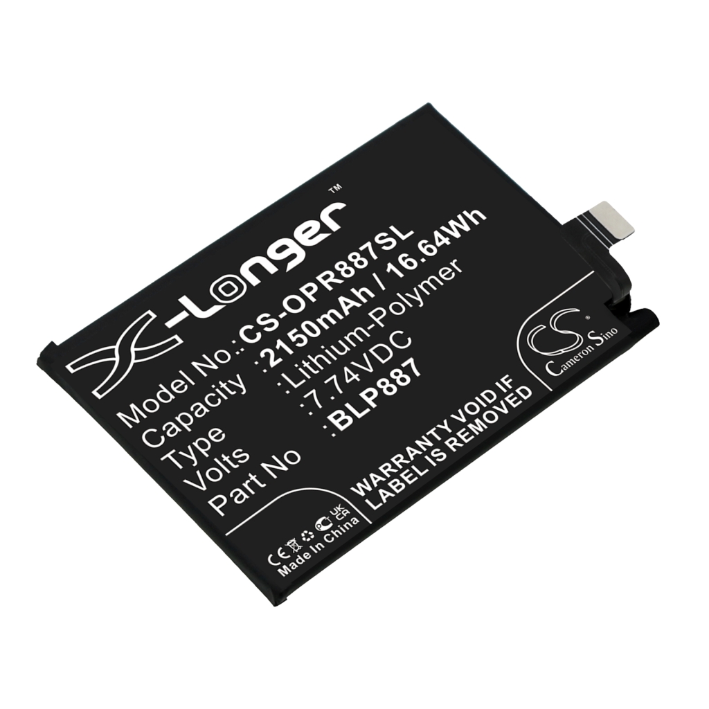 Batterie de téléphone portable OPPO CS-OPR887SL