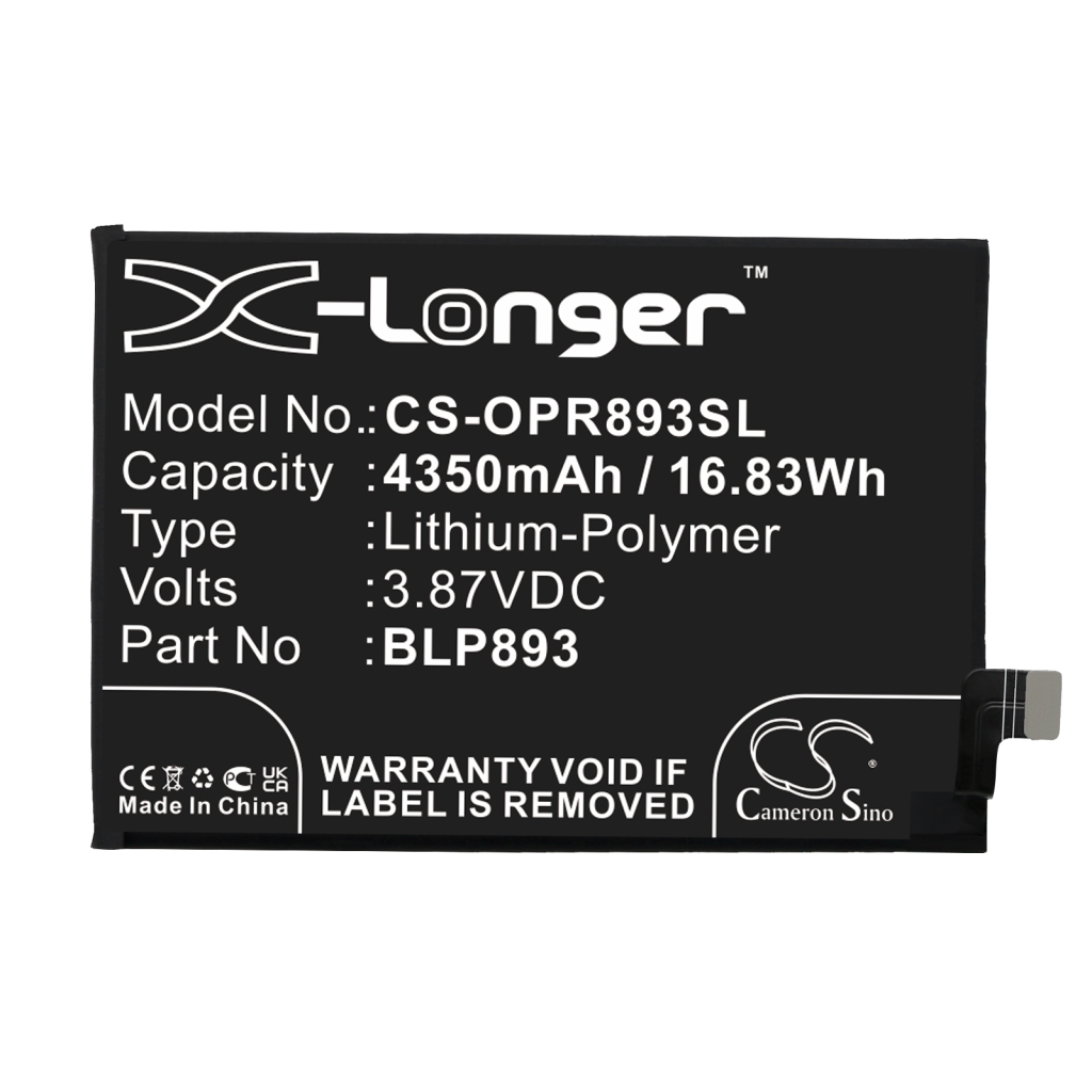 Batterie de téléphone portable OPPO CS-OPR887SL
