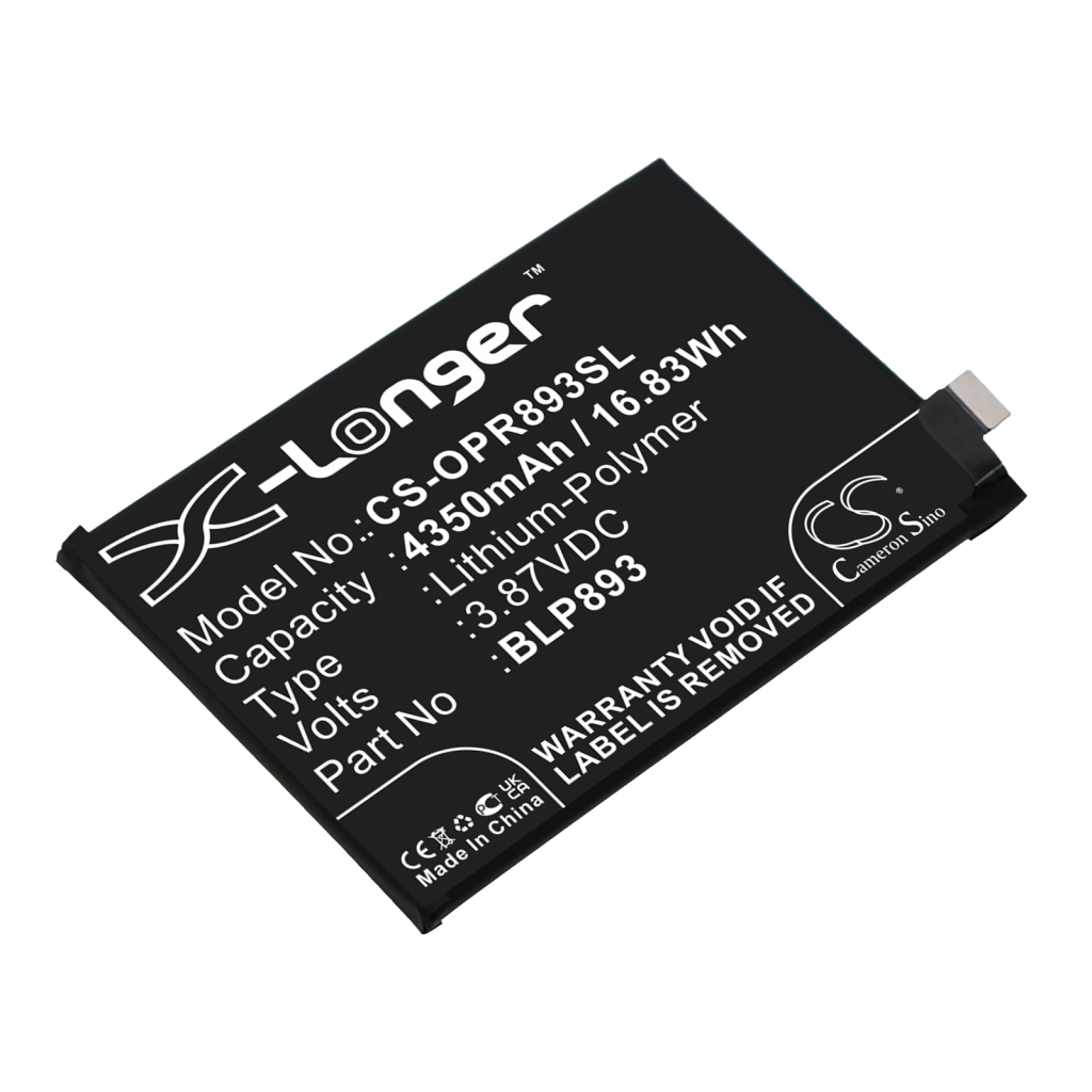 Batterie de téléphone portable OPPO CS-OPR893SL
