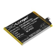 Compatible battery replacement for OPPO BLP833