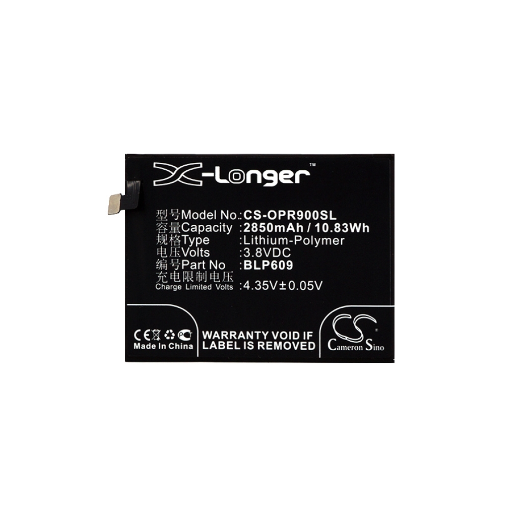 Batterie de téléphone portable OPPO CS-OPR900SL