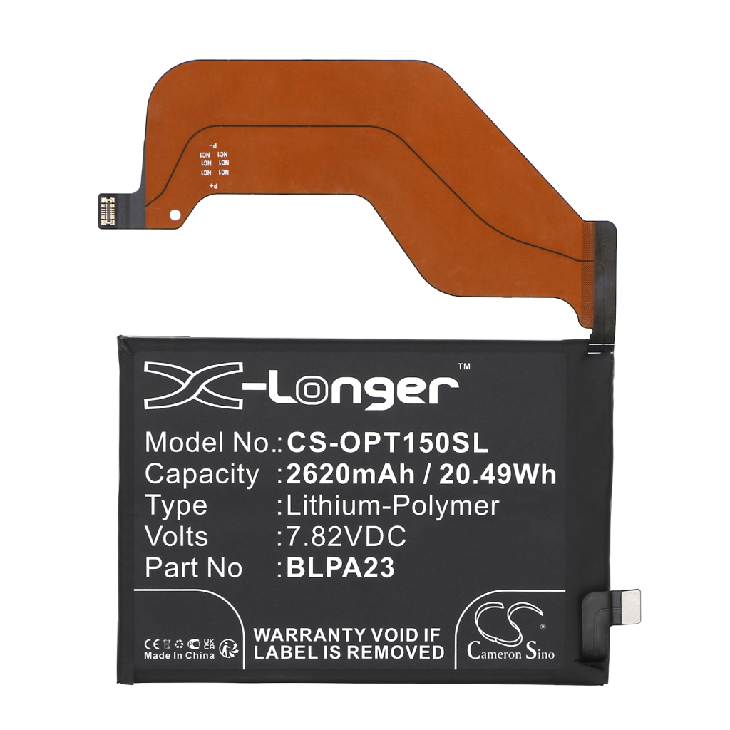 Batterie de téléphone portable OPPO CS-OPT150SL