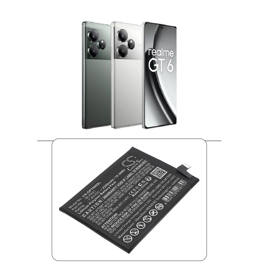 Mobile Phone Battery Realme CS-OPT600SL