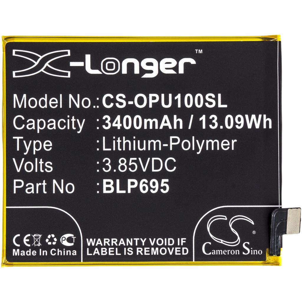 Batterie de téléphone portable OPPO CS-OPU100SL