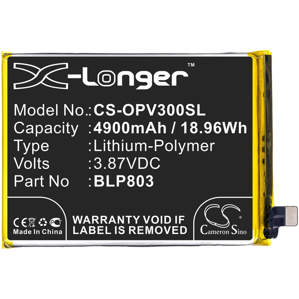 Batterie de téléphone portable OPPO CS-OPV300SL