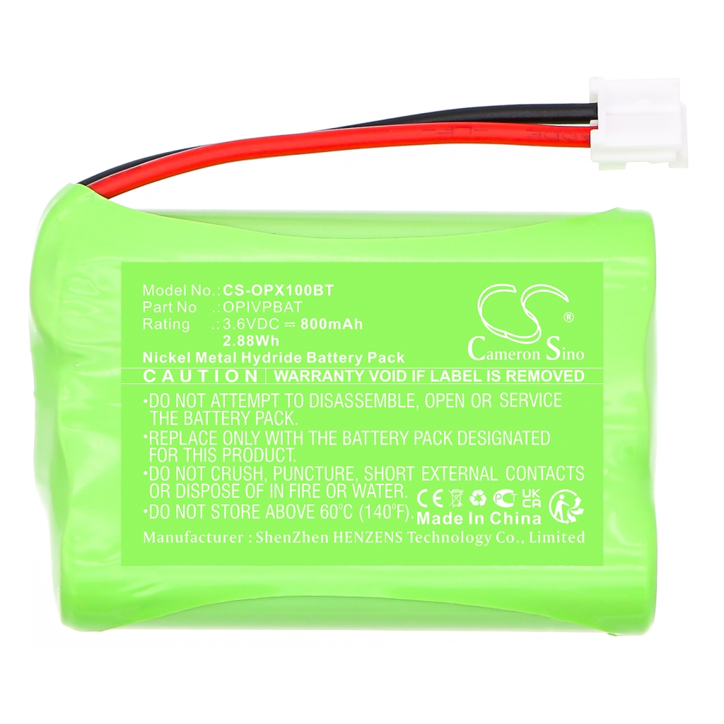 Batterie de caméra de sécurité domestique Optex CS-OPX100BT