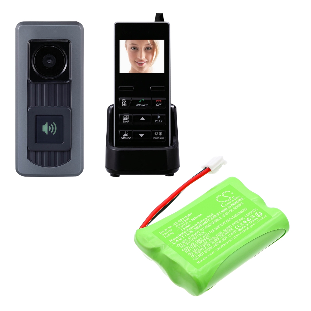 Batterie de caméra de sécurité domestique Optex CS-OPX100BT