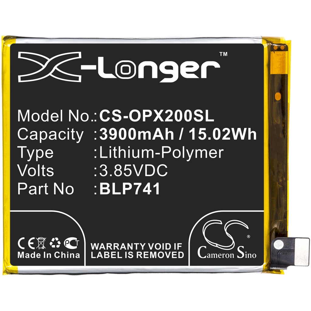 Batterie de téléphone portable OPPO CS-OPX200SL