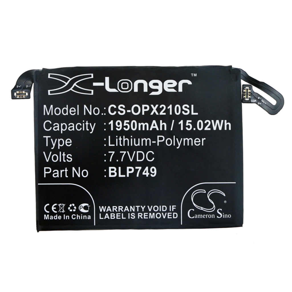 Batterie de téléphone portable OPPO CS-OPX210SL