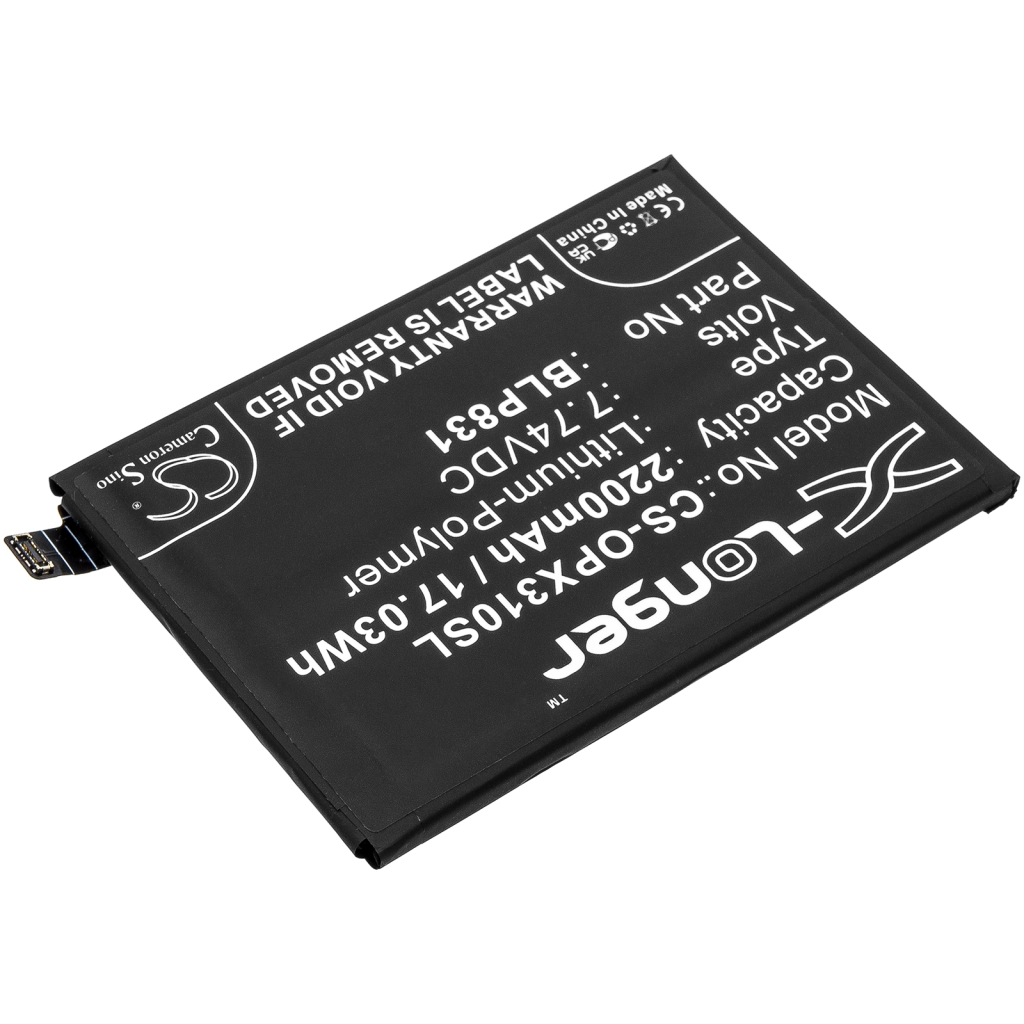 Batterie de téléphone portable OPPO CS-OPX310SL