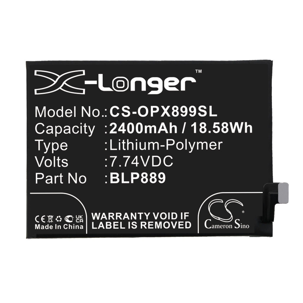 Batterie de téléphone portable OPPO CS-OPX899SL