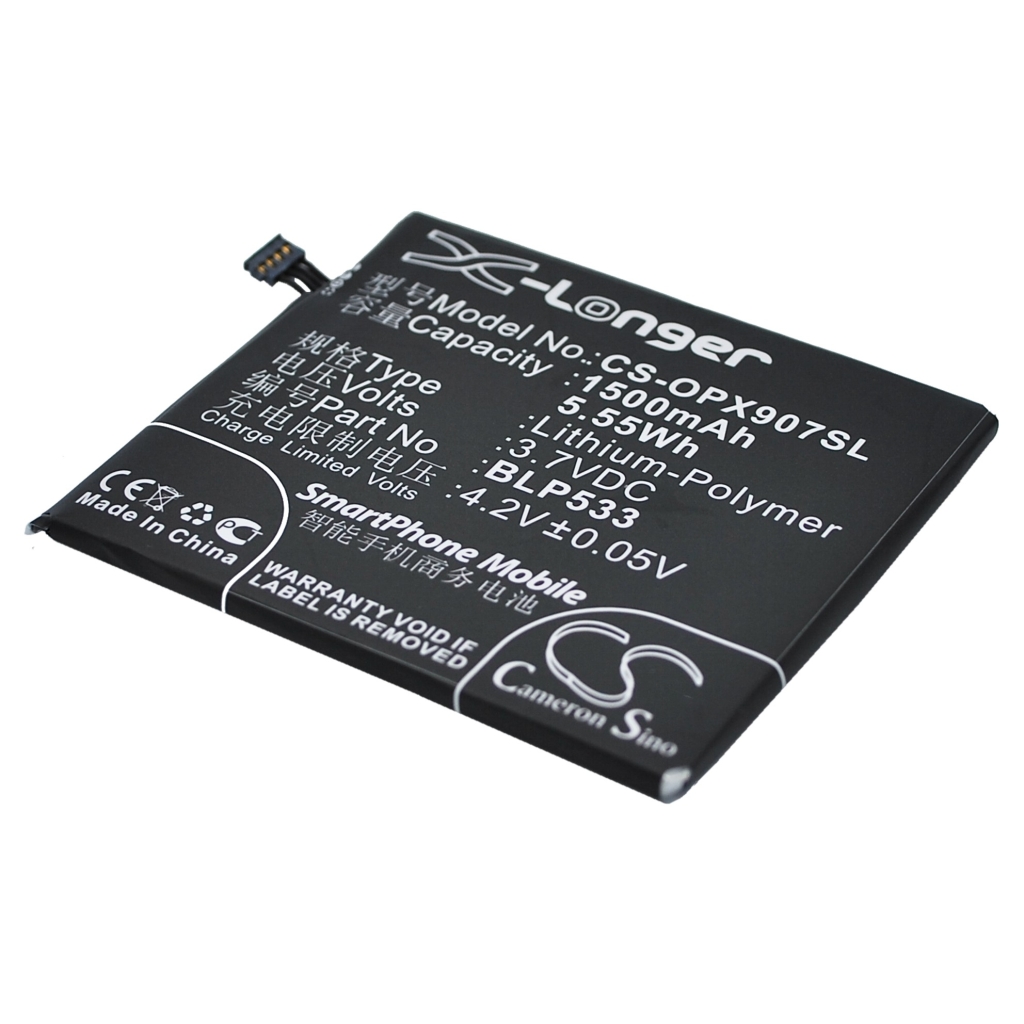 Batterie de téléphone portable OPPO CS-OPX907SL