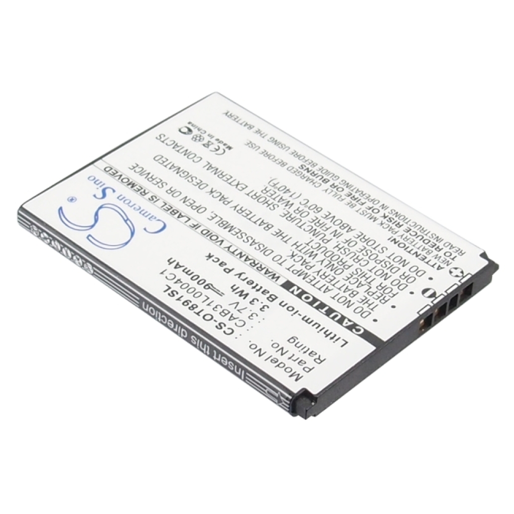 Batterie de téléphone portable TCL A890