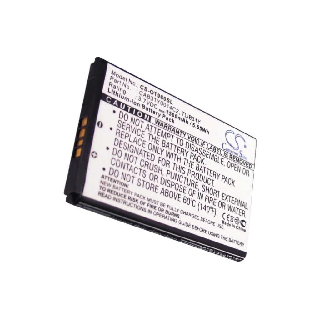 Batteries Remplace TLiB31Y