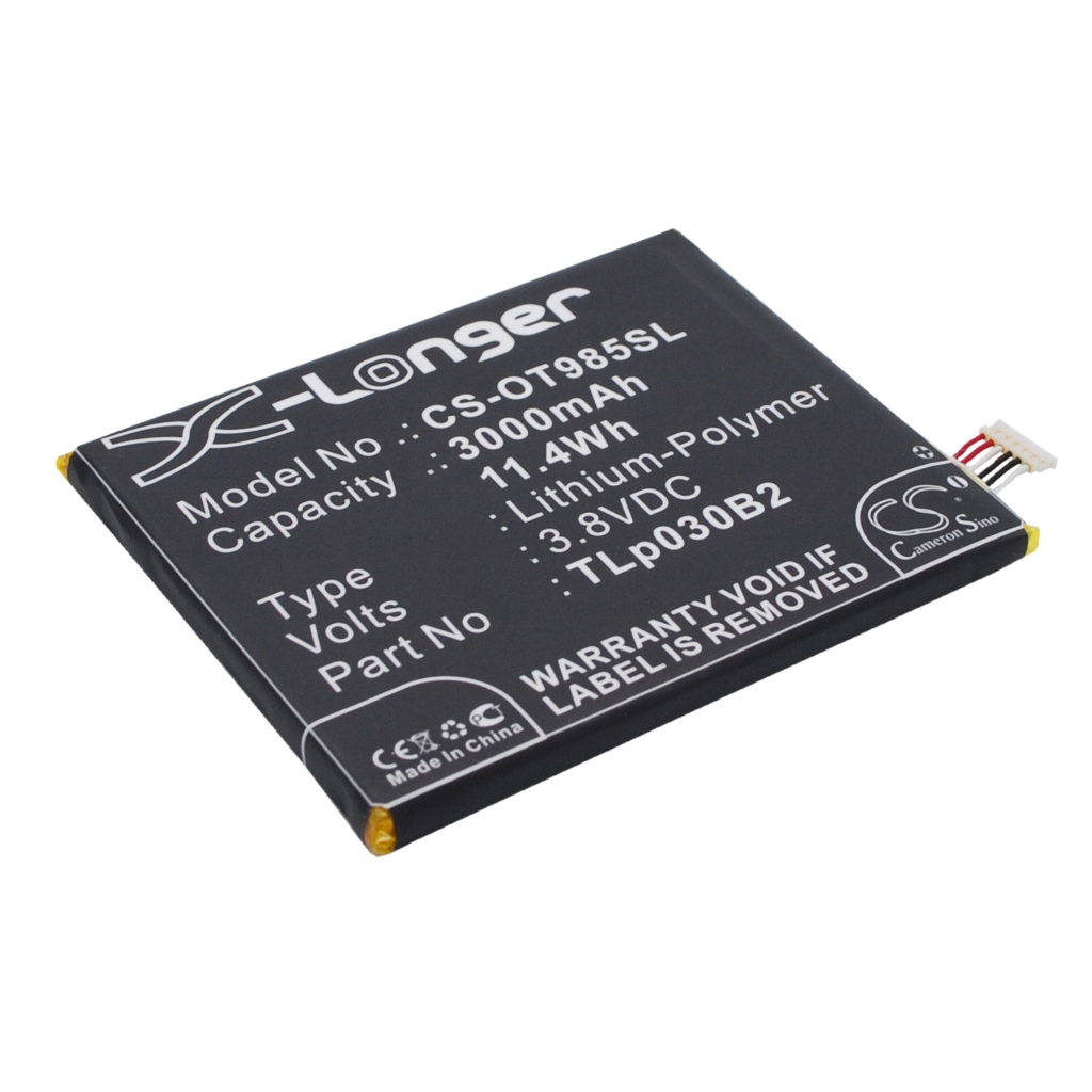 Batteries Remplace TLp030B2