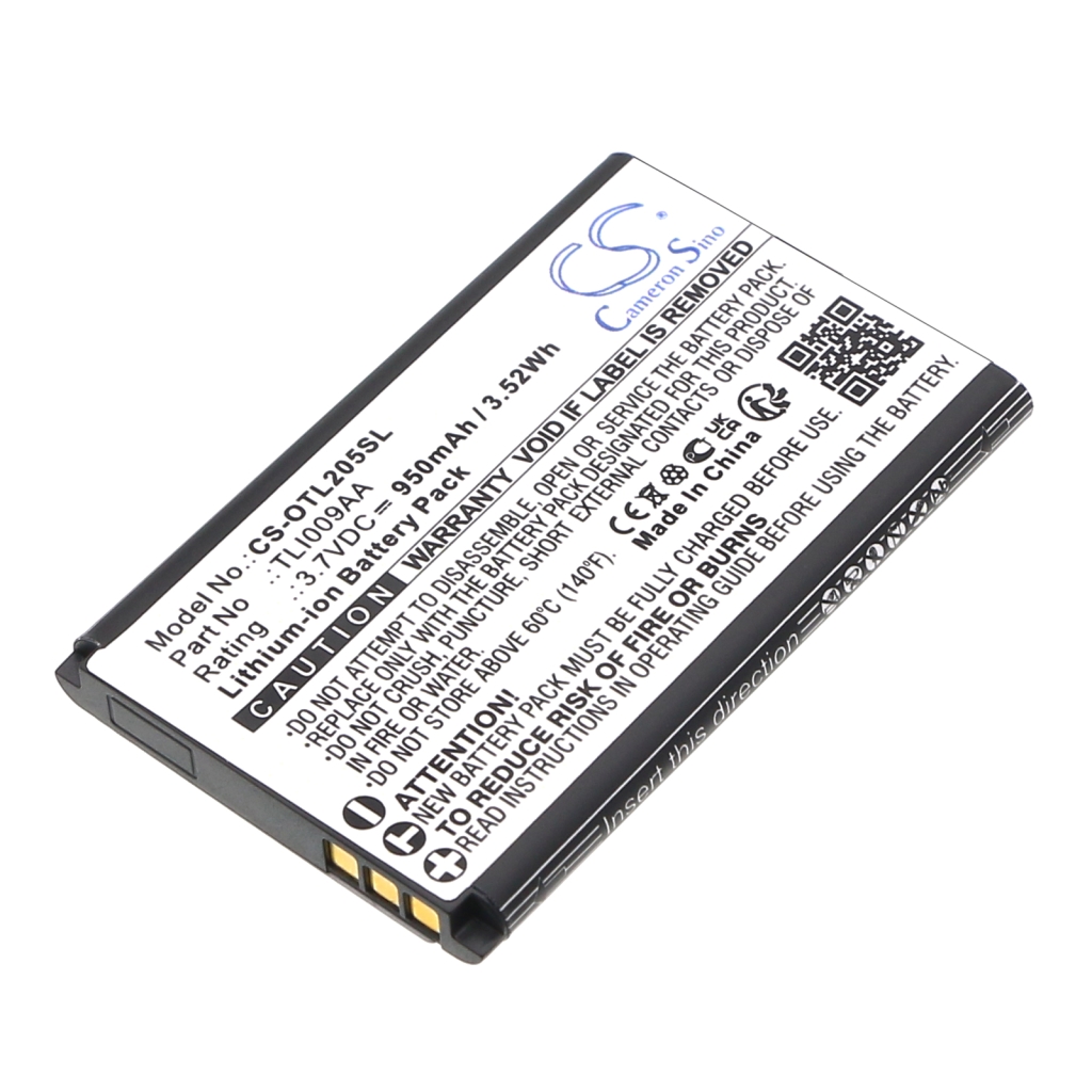 Remplacement de batterie compatible pour Alcatel TLI009AA