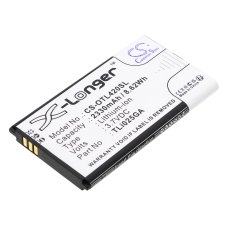 Remplacement de batterie compatible pour Alcatel TLI025GA