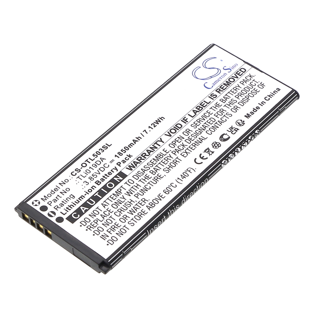 Remplacement de batterie compatible pour Alcatel TLI019DA