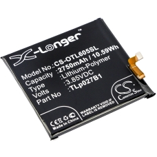 Kompatibler Ersatzakku für ALCATEL CAC2710006C1,TLP027A1,TLP027B1