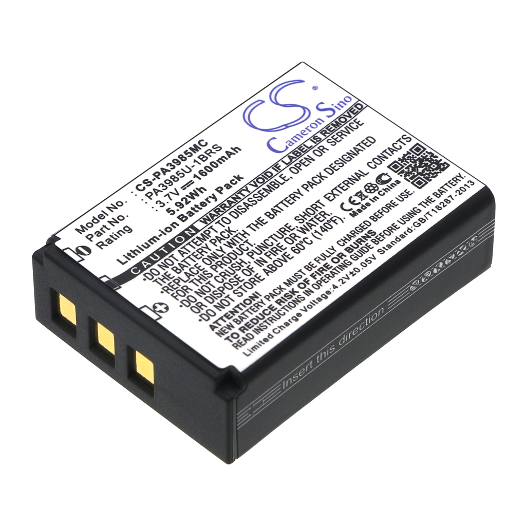 Batterie de l'appareil photo Toshiba CS-PA3985MC