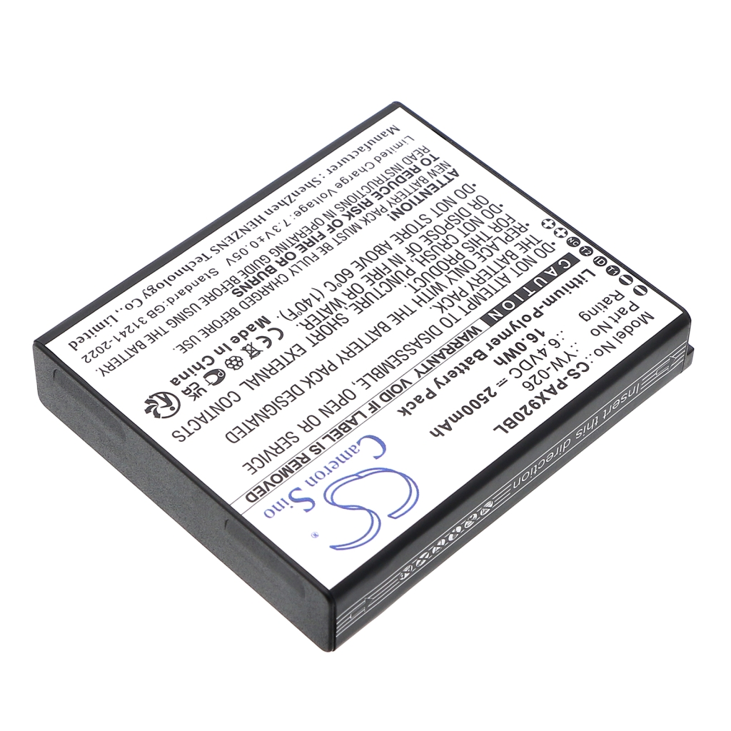 Bezahlterminal Akkus Pax CS-PAX920BL