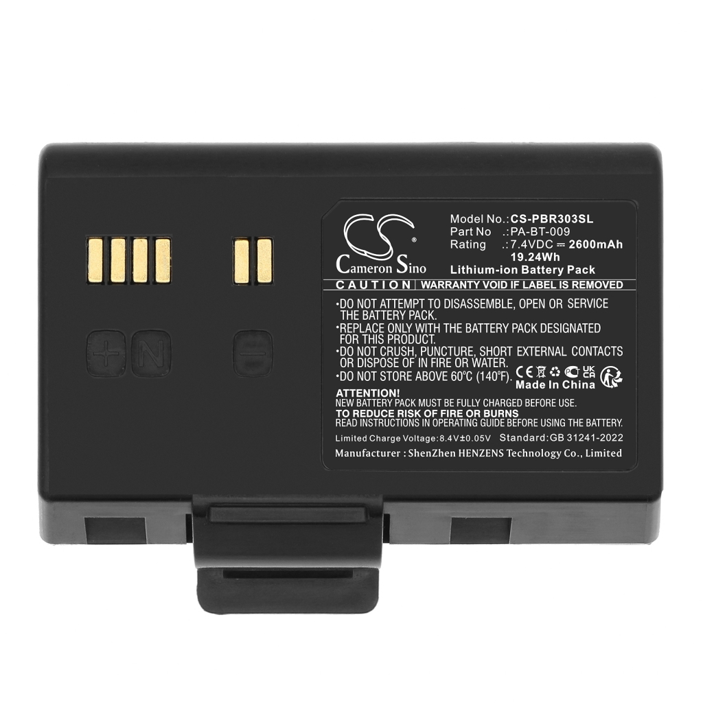 Batteries Remplace PA-BT-009