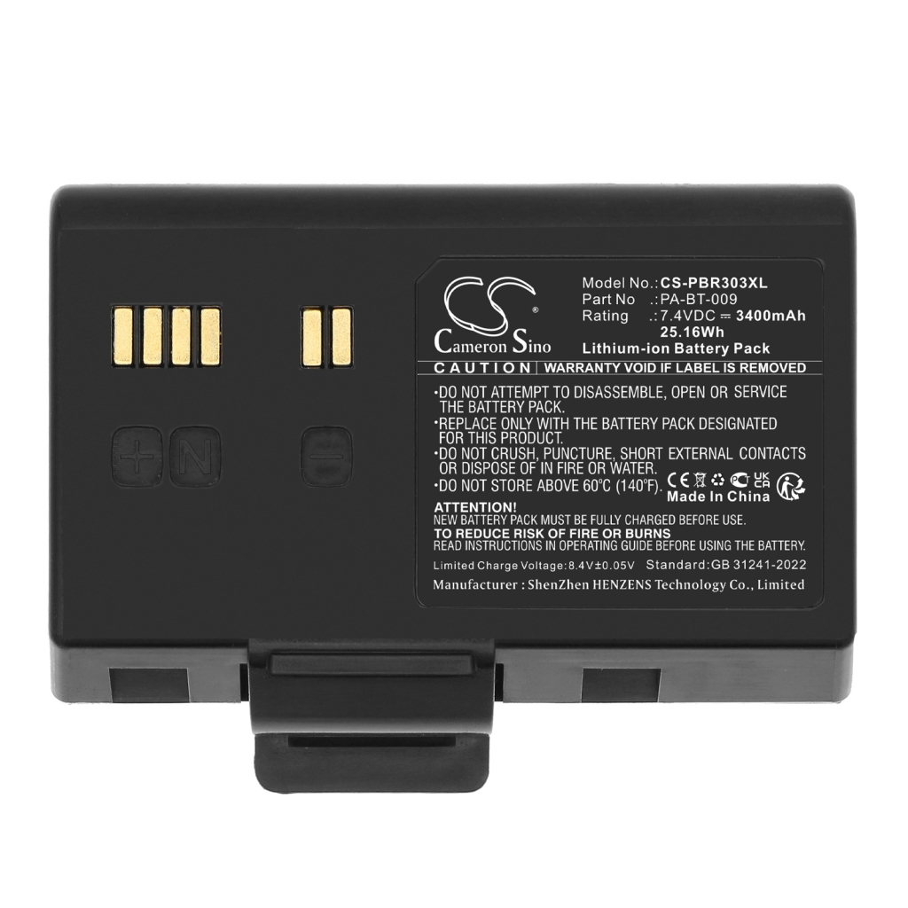 Batteries Remplace PA-BT-009