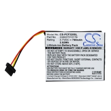 Remplacement de batterie compatible pour Pioneer 338937010176