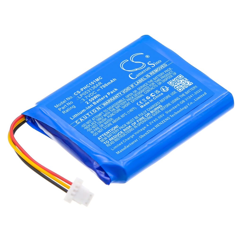 Batterie de l'appareil photo PHILIPS CS-PHC101MC