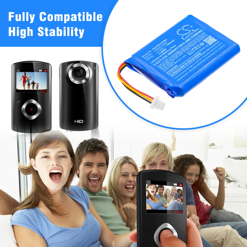 Batterie de l'appareil photo PHILIPS CS-PHC101MC