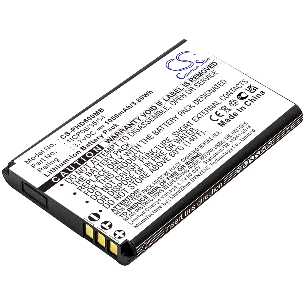 Batterie BabyPhone Topcom CS-PHD600MB