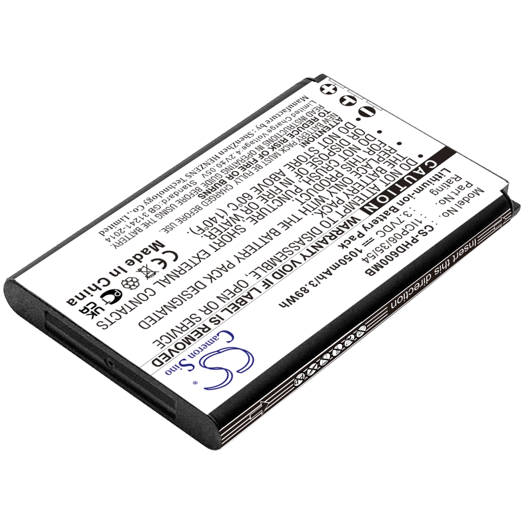 Batterie BabyPhone Topcom CS-PHD600MB