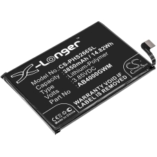 Remplacement de batterie compatible pour Philips AB4000GWM