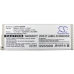 Akku kompatibel mit Philips CS-PHT200MD