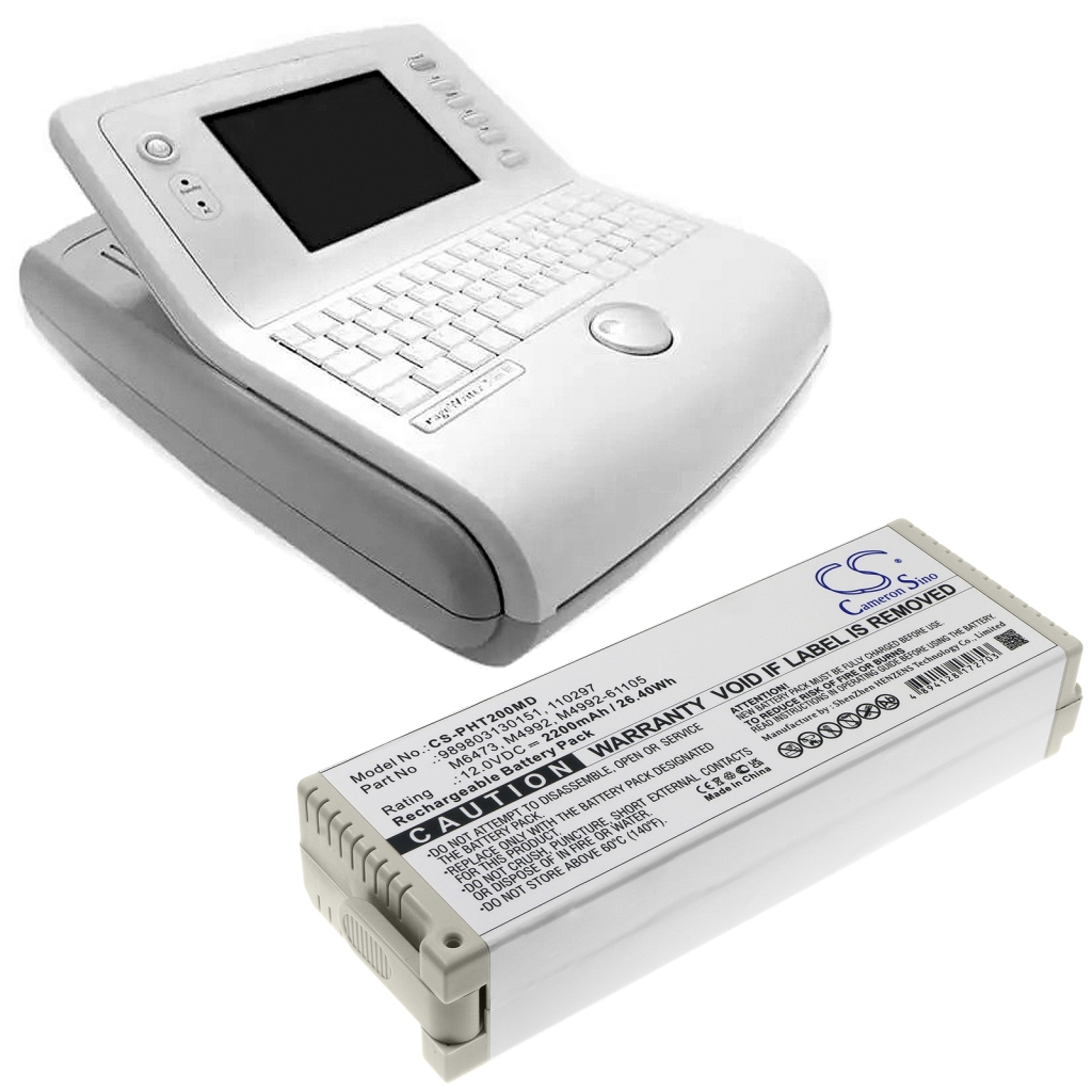 Akku kompatibel mit Philips CS-PHT200MD