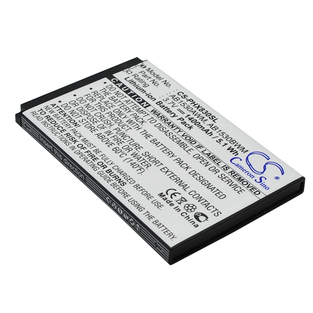 Batteries Remplace AB1530AWM