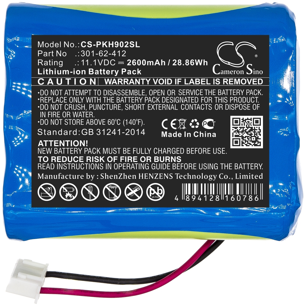 Outils électriques Batterie Peaktech CS-PKH902SL