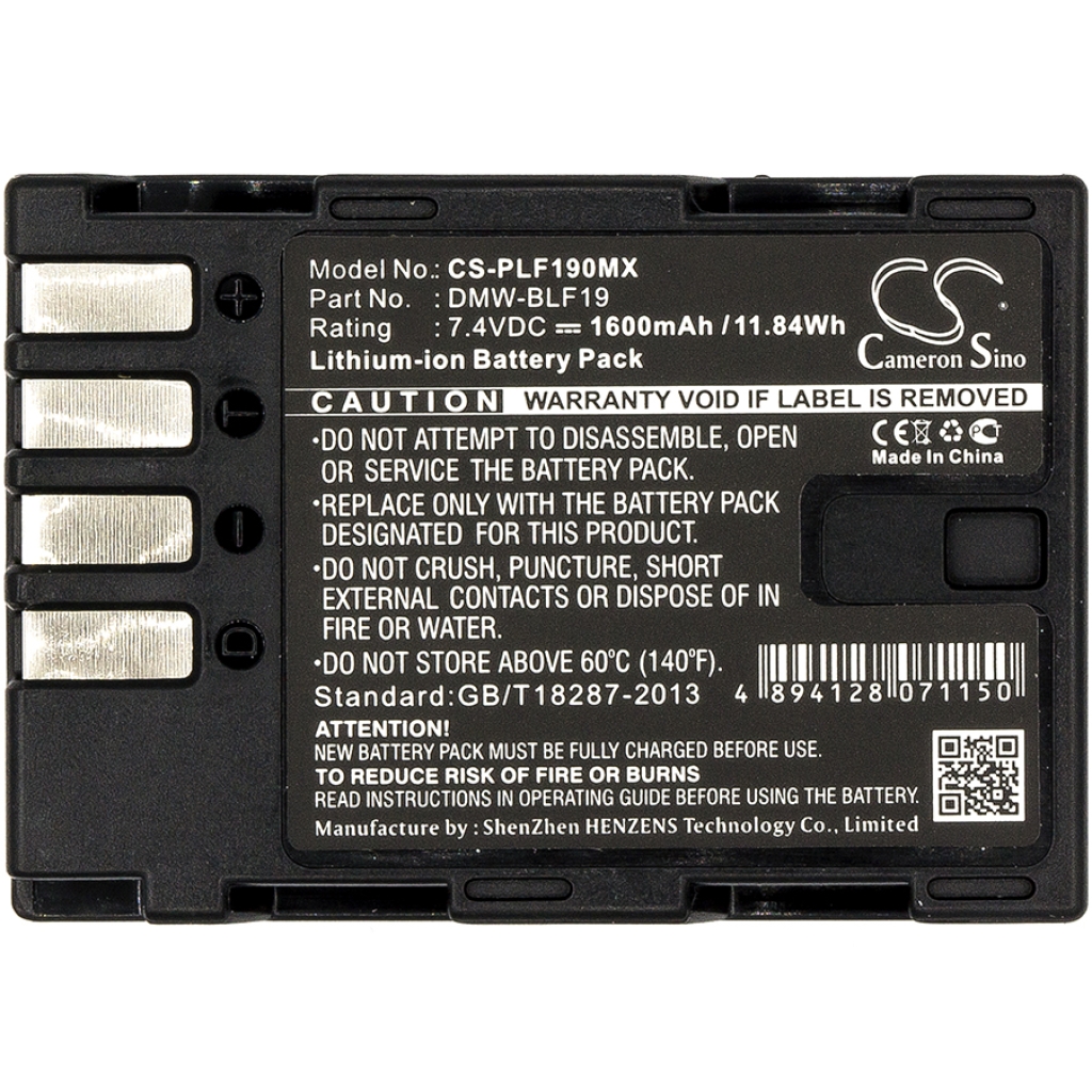 Kamera Akkus Panasonic CS-PLF190MX